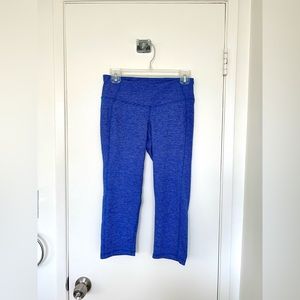 Blue & White Stripe Leggings